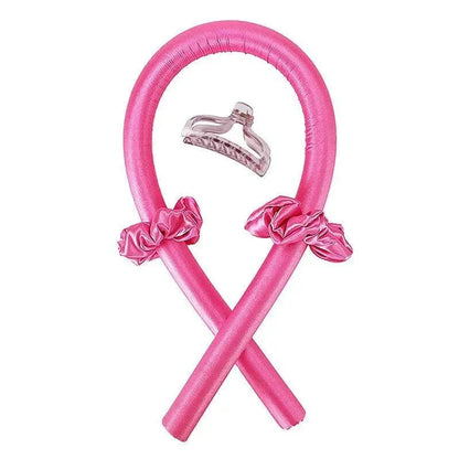 DIY Heatless Curling Stick Headband Set With Hairpin Lazy Curler Foam Sponge Curling Stick No Heat Hair Curler 21,163 Reviews 4