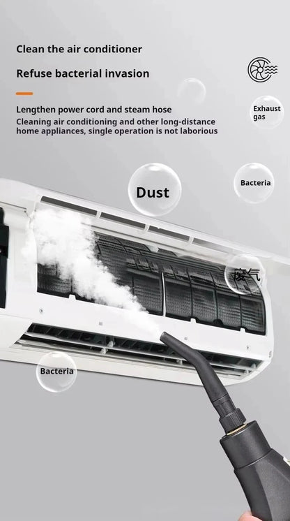 Steam Cleaner High Temperature Sterilization Air Conditioning Kitchen Hood Home /Car Steaming Cleaner 220V EU Plug