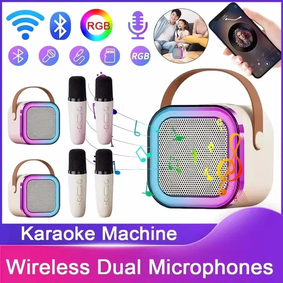 Karaoke Wireless Portable Bluetooth Speaker