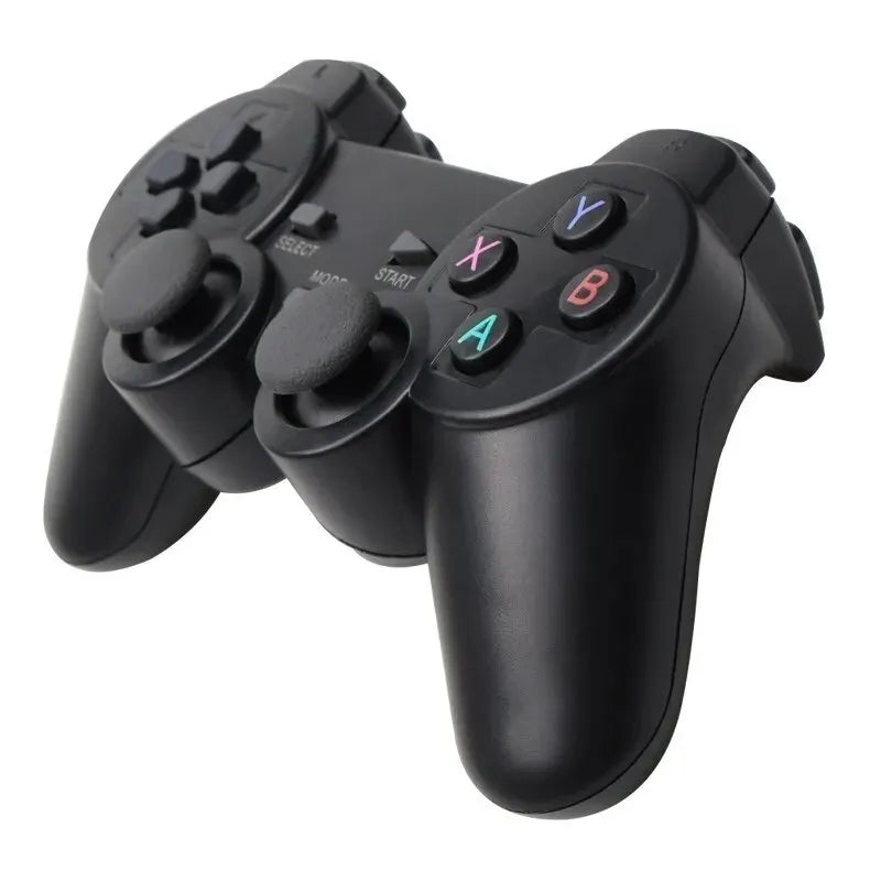 1-2PCS 2.4GHz Wireless Game Controller with Dual Shock - Universal USB Gamepad for PC/Android TV Box, Plug & Play