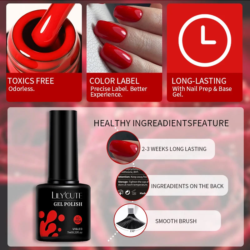 129 Colors 7ML Nail Gel Polish