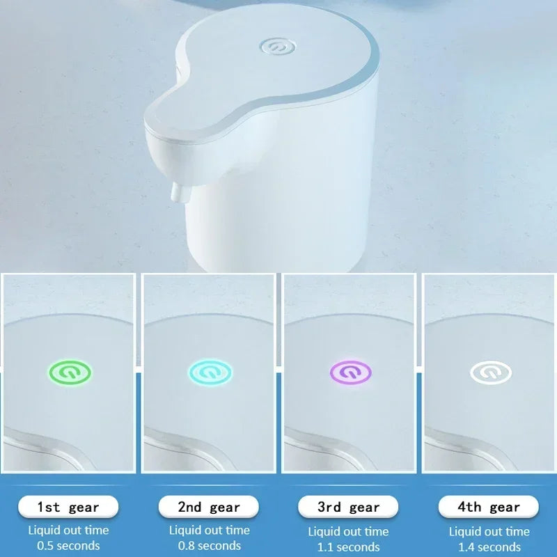 Automatic Soap Dispenser Soap Foam Dispenser Smart Sensor Soap Dispenser Contactless USB Charging 350ml Hand Sanitizer Machine