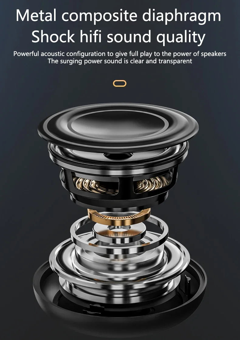 K30 Portable Bluetooth Wireless Speaker Waterproof USB Outdoor Loudspeaker Music Surround Bass Box Speakers For thinkplus IOS